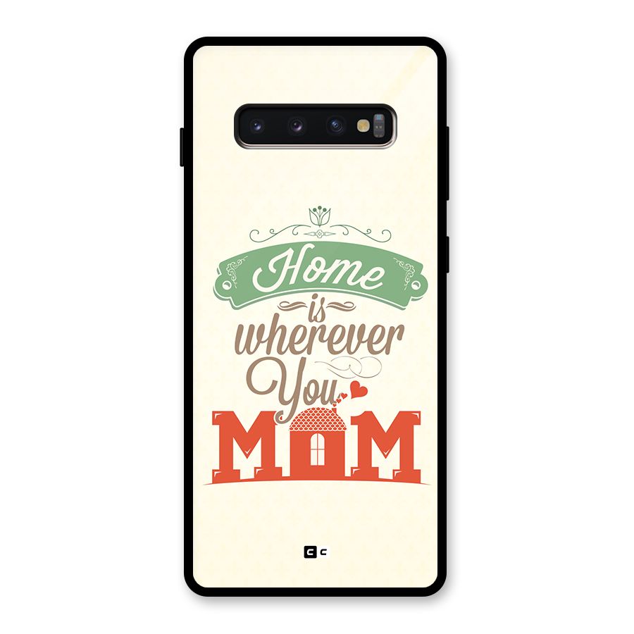 True Home Glass Back Case for Galaxy S10 Plus