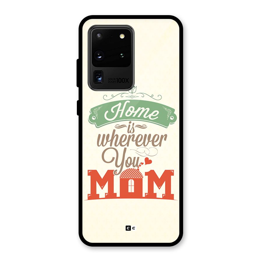 True Home Glass Back Case for Galaxy S20 Ultra