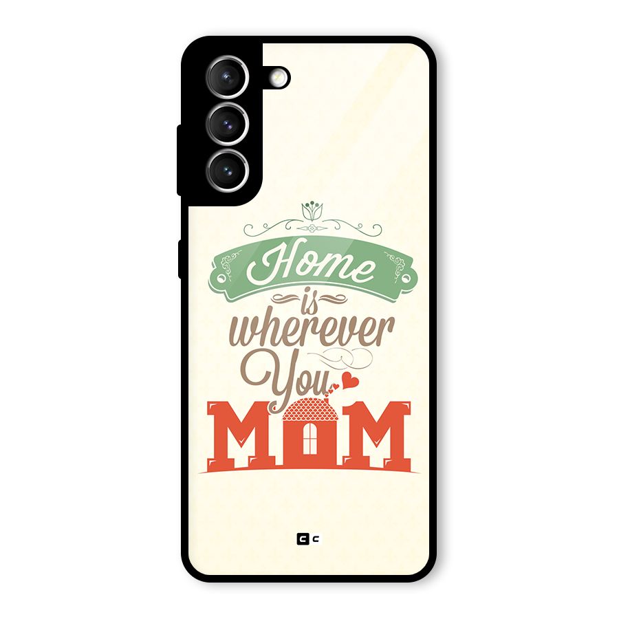 True Home Glass Back Case for Galaxy S21 5G