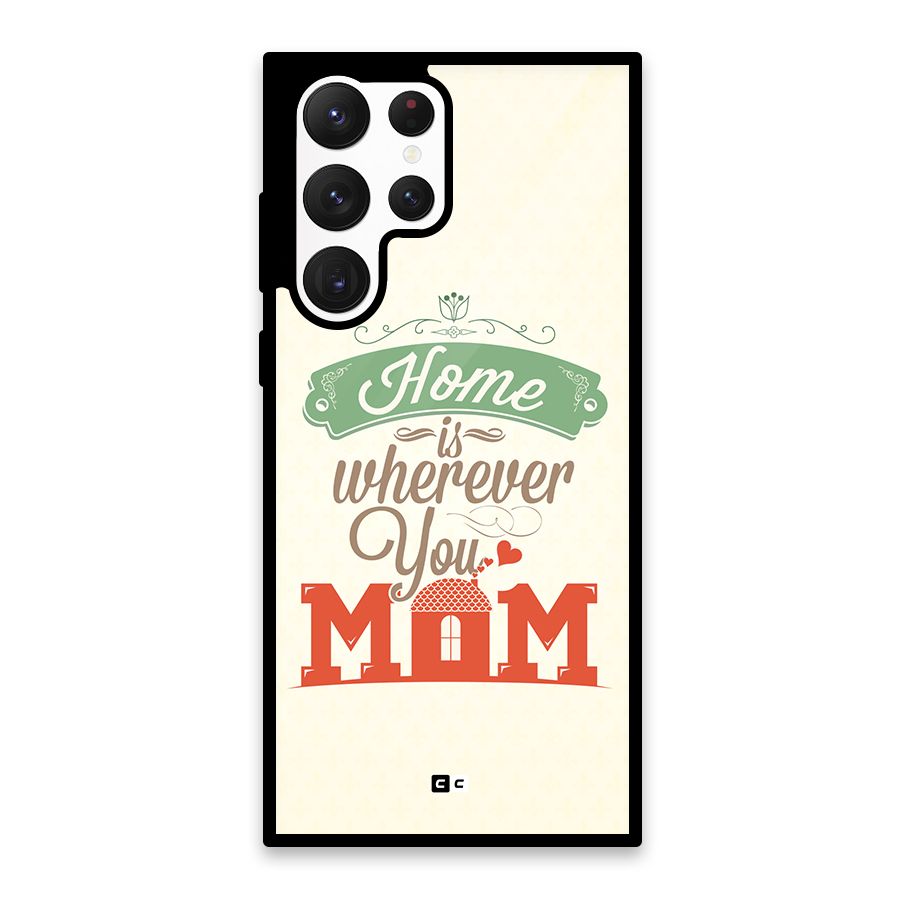 True Home Glass Back Case for Galaxy S22 Ultra 5G