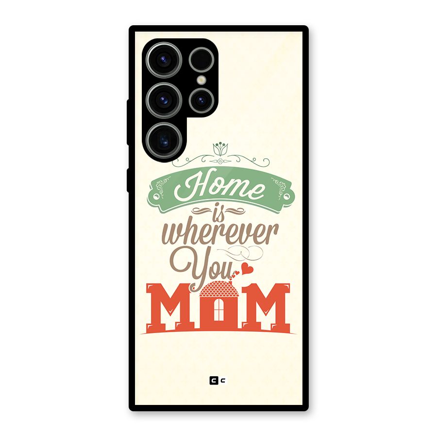 True Home Glass Back Case for Galaxy S23 Ultra
