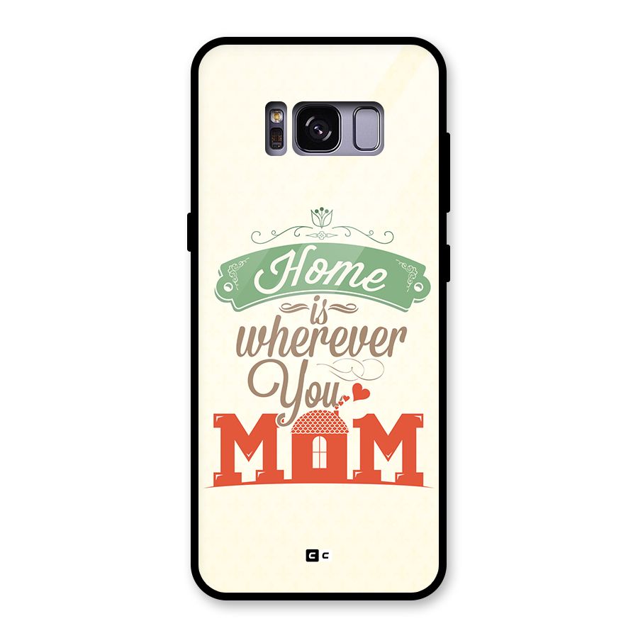 True Home Glass Back Case for Galaxy S8