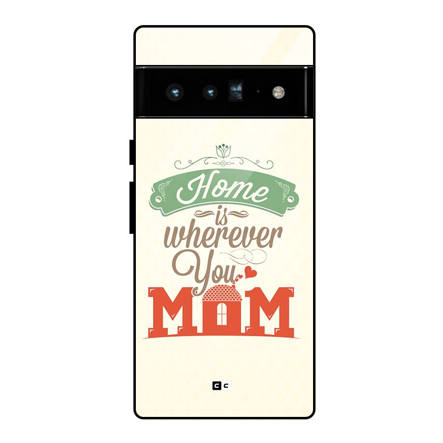 True Home Glass Back Case for Google Pixel 6 Pro