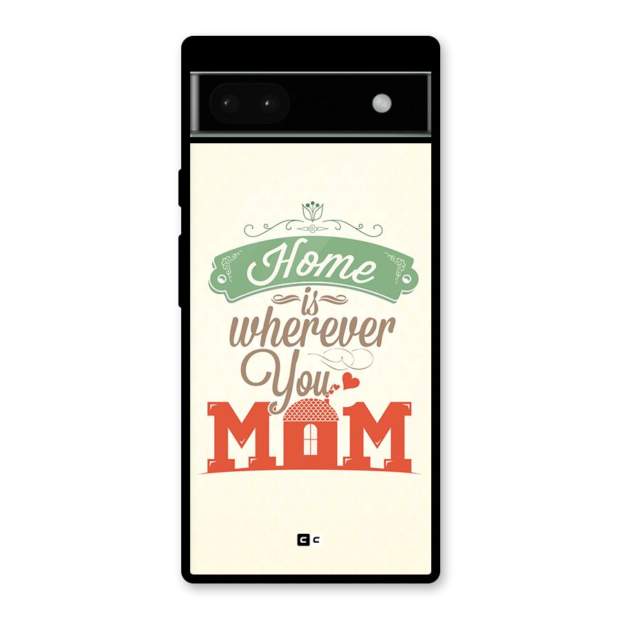 True Home Glass Back Case for Google Pixel 6a