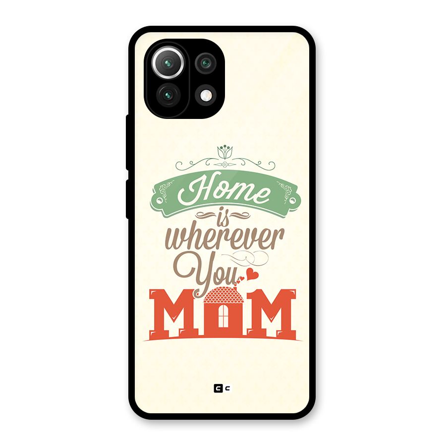 True Home Glass Back Case for Mi 11 Lite NE 5G