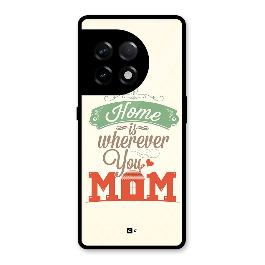True Home Glass Back Case for OnePlus 11R