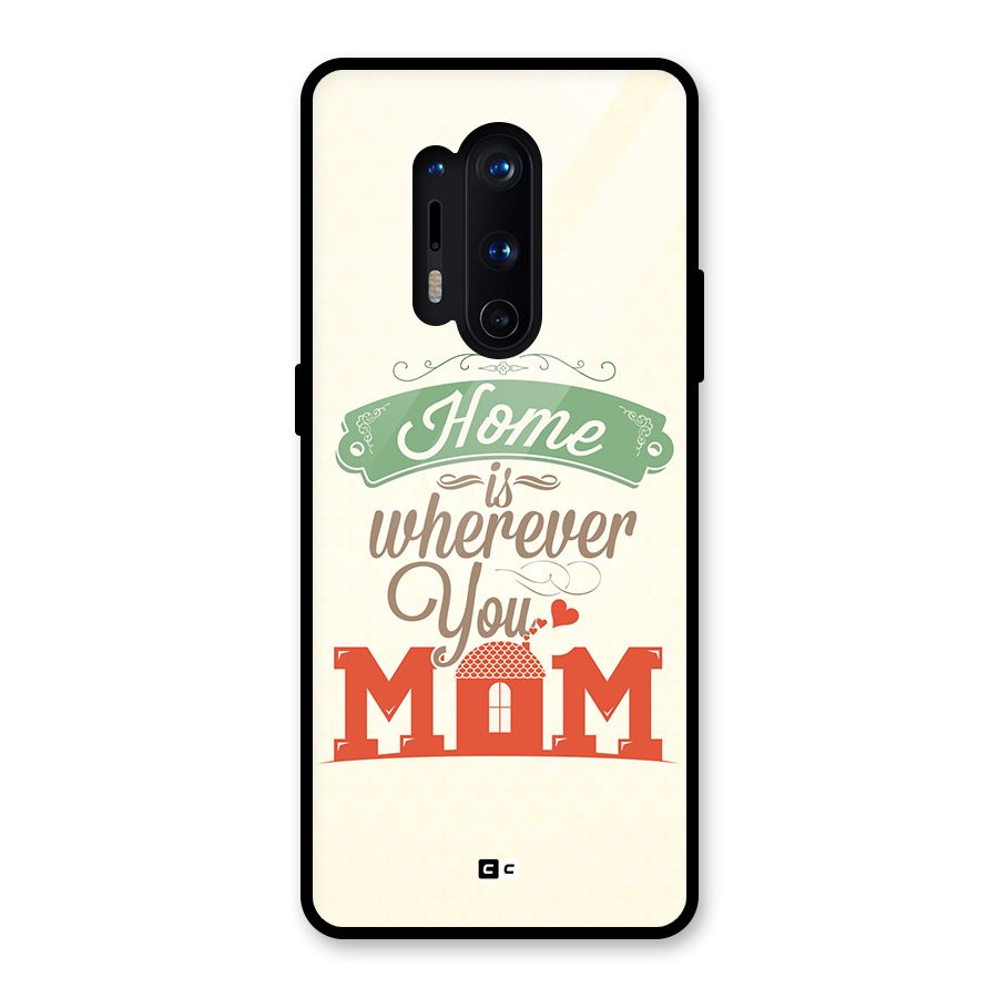 True Home Glass Back Case for OnePlus 8 Pro