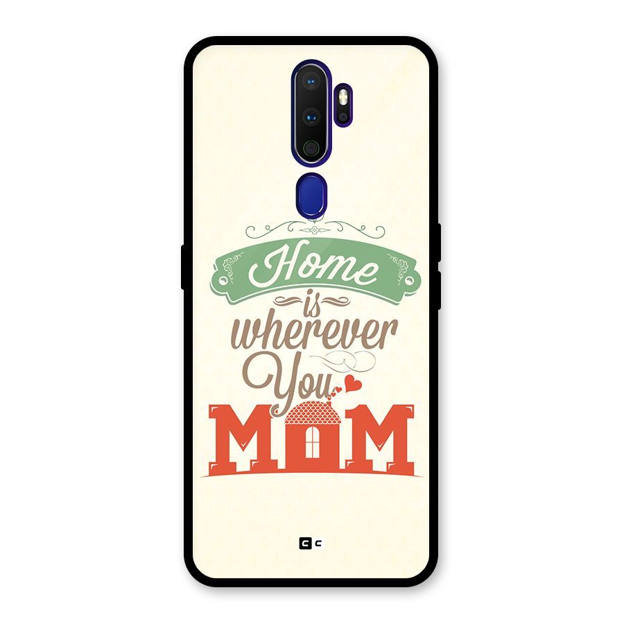 True Home Glass Back Case for Oppo A9 (2020)