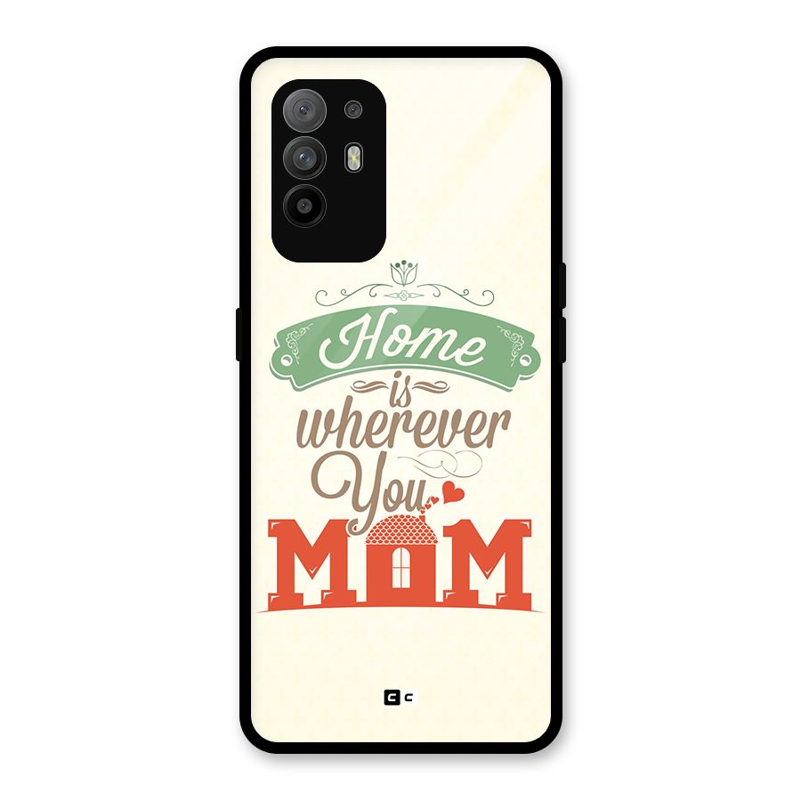True Home Glass Back Case for Oppo F19 Pro Plus 5G