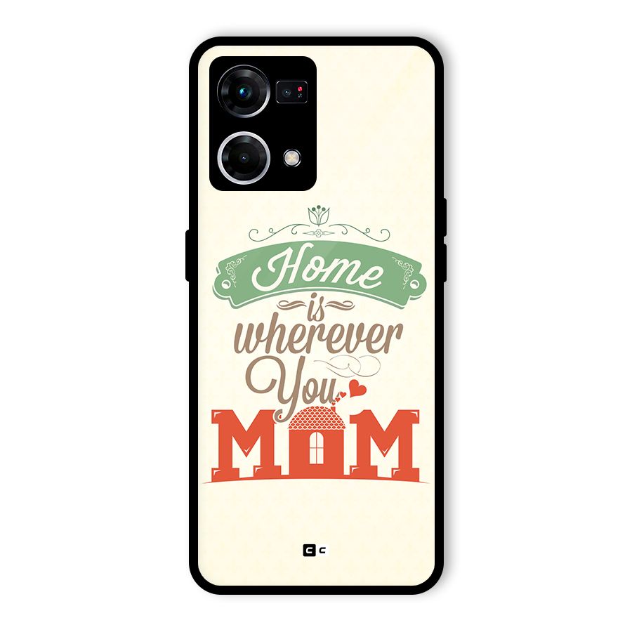 True Home Glass Back Case for Oppo F21 Pro 4G