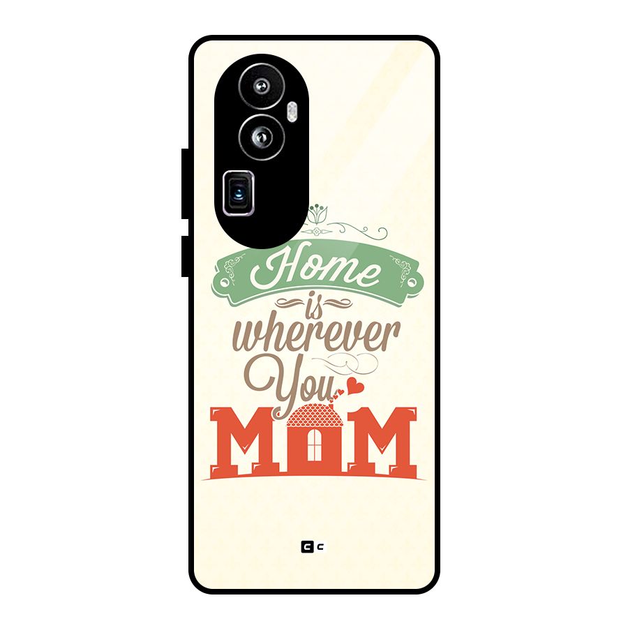 True Home Glass Back Case for Oppo Reno10 Pro Plus