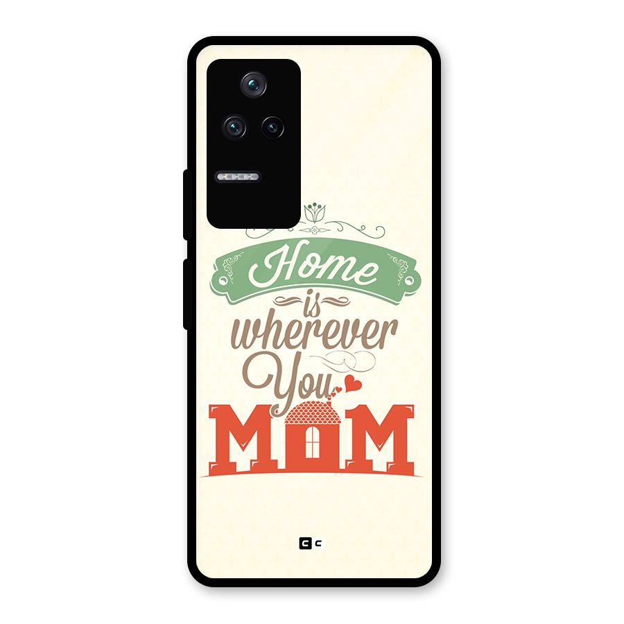 True Home Glass Back Case for Poco F4 5G