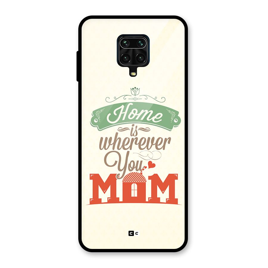 True Home Glass Back Case for Poco M2 Pro