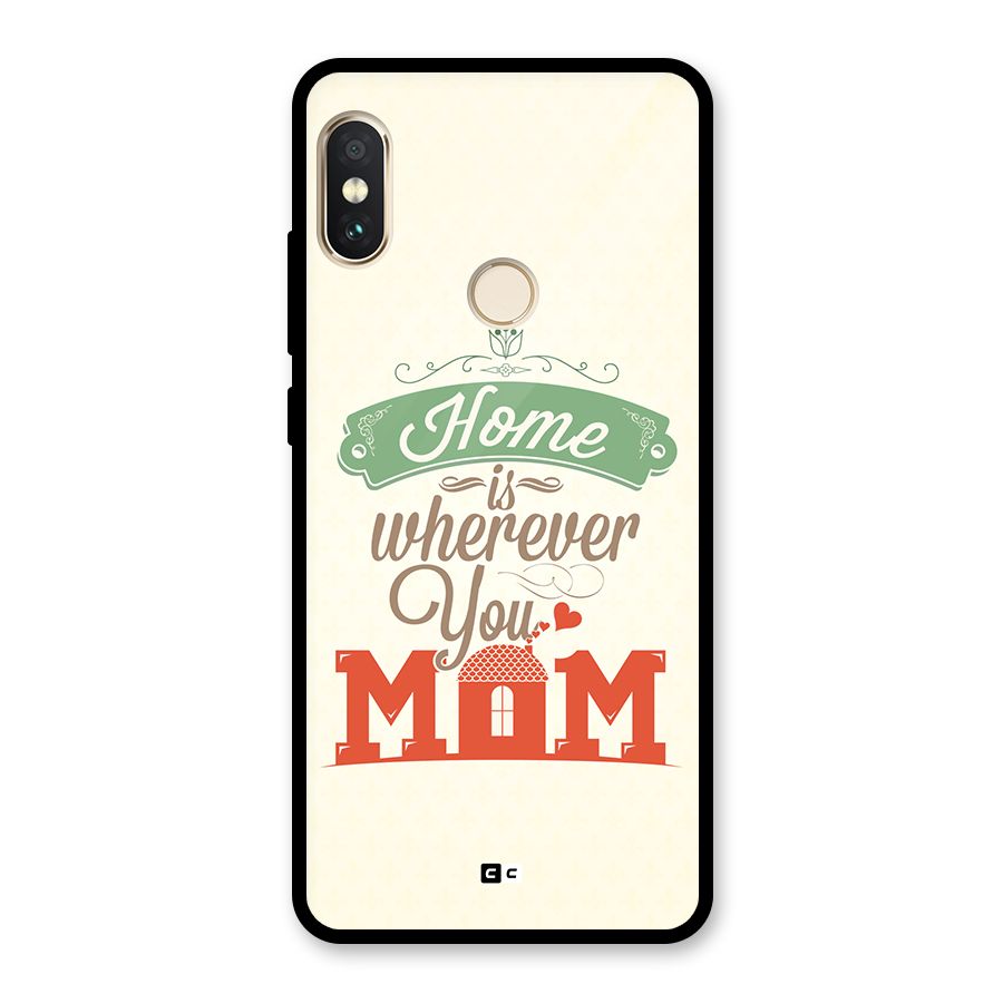 True Home Glass Back Case for Redmi Note 5 Pro