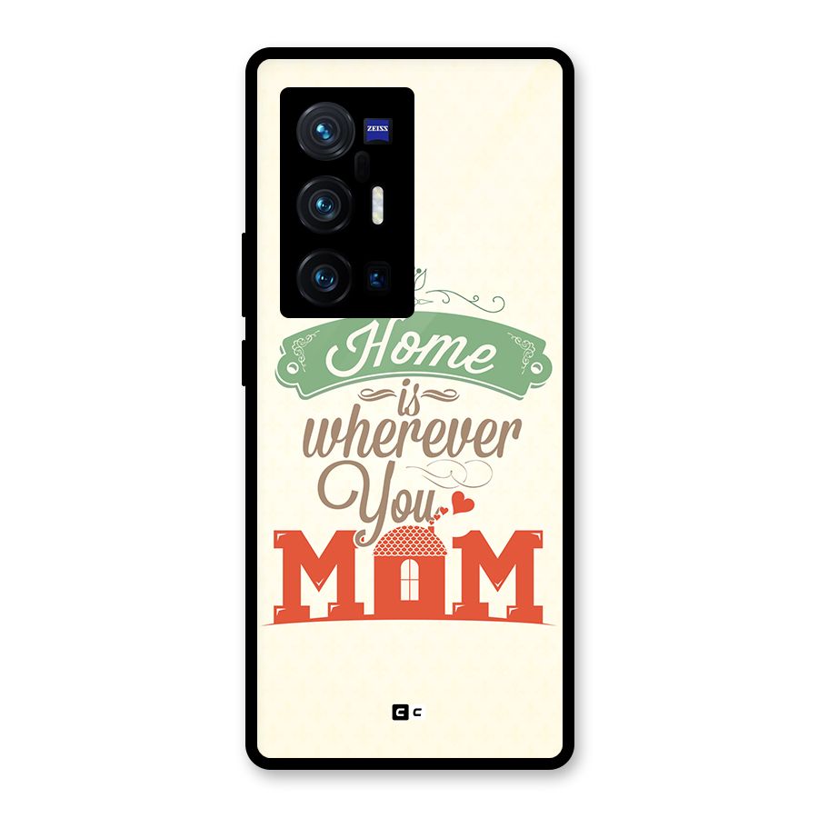 True Home Glass Back Case for Vivo X70 Pro Plus
