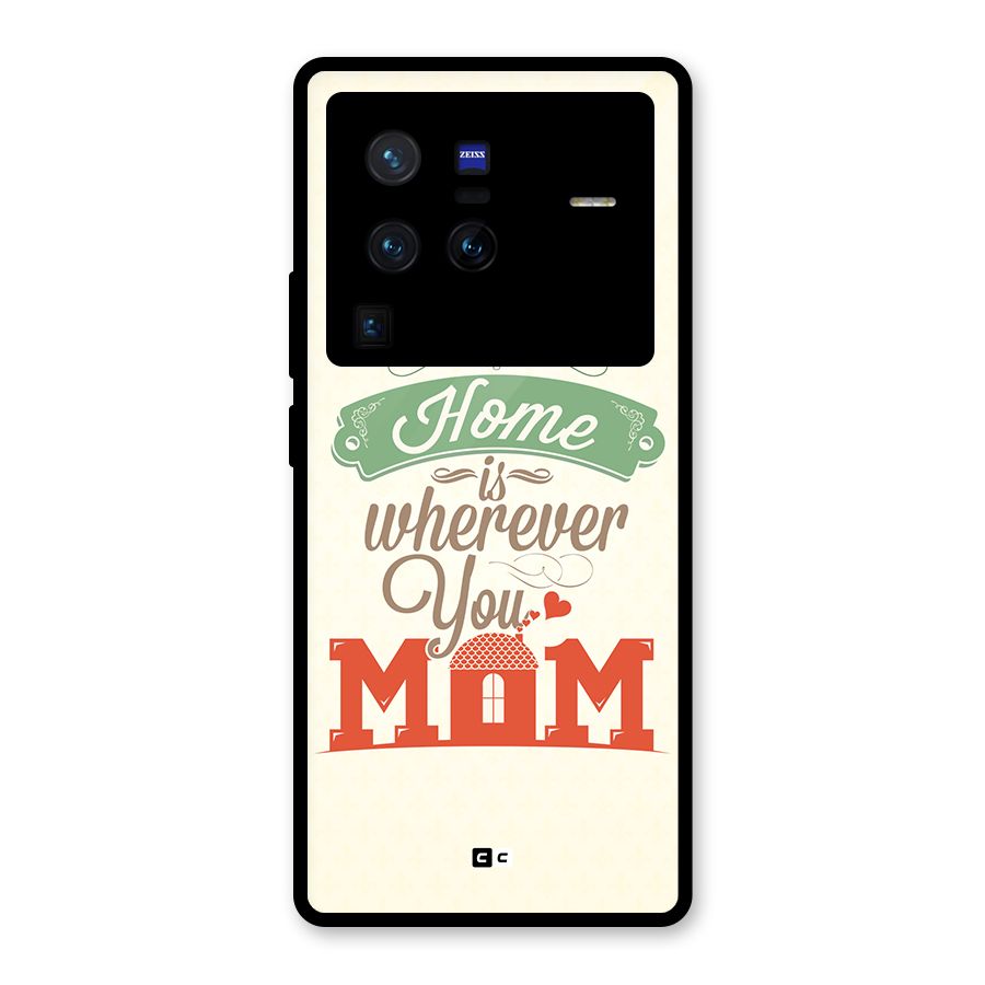 True Home Glass Back Case for Vivo X80 Pro