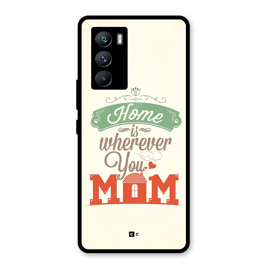 True Home Glass Back Case for Vivo iQOO 9 SE