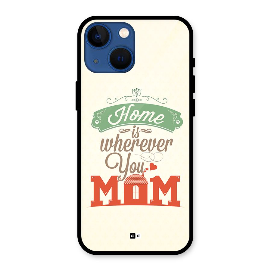 True Home Glass Back Case for iPhone 13 Mini