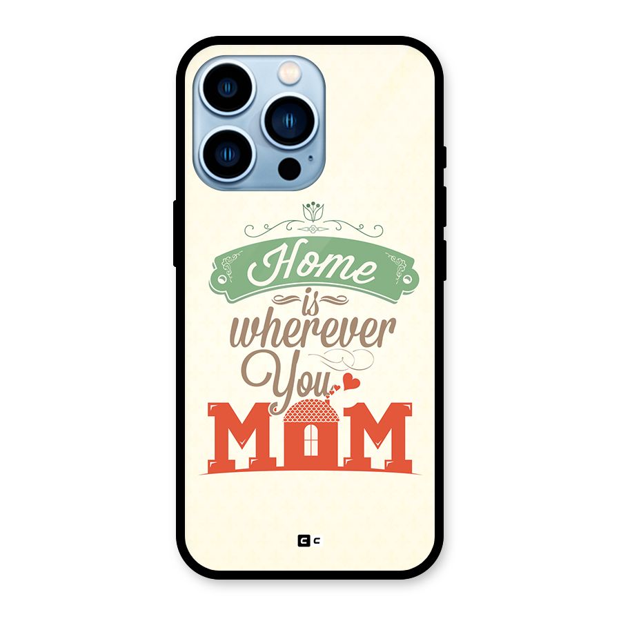 True Home Glass Back Case for iPhone 13 Pro