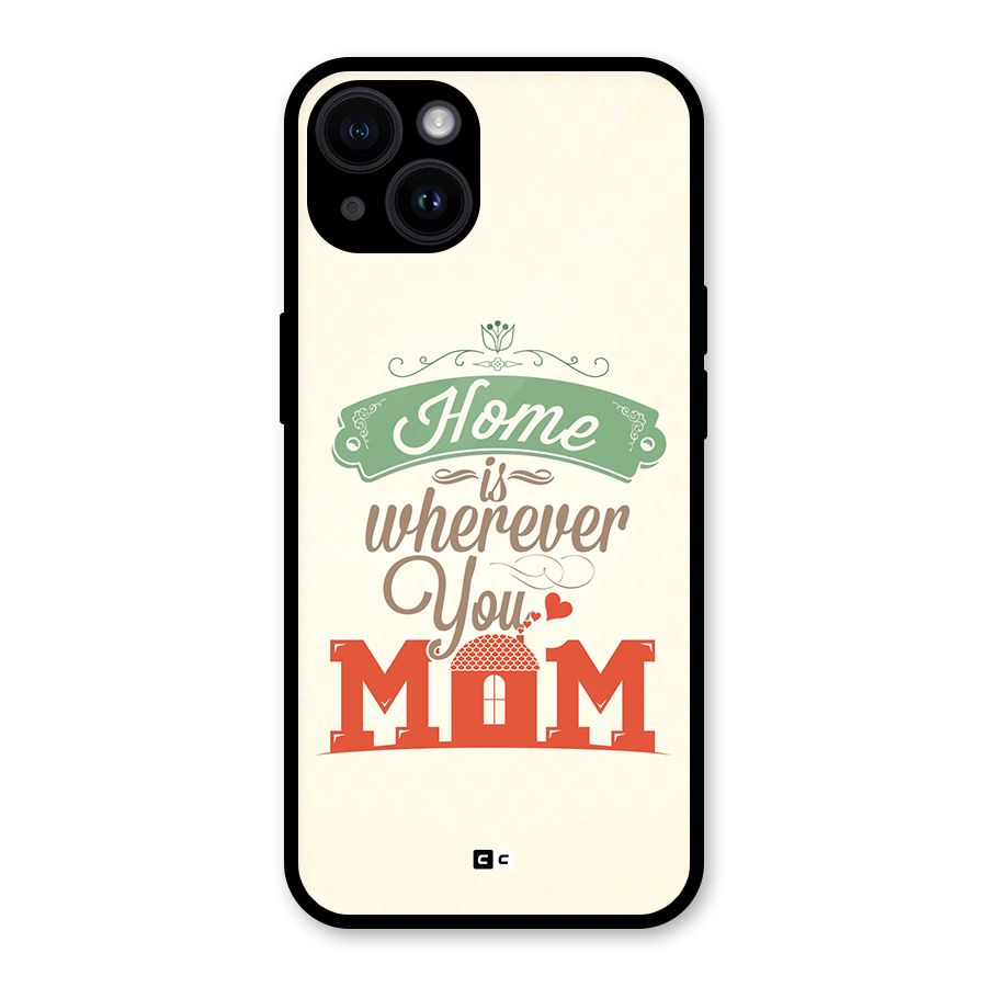 True Home Glass Back Case for iPhone 14