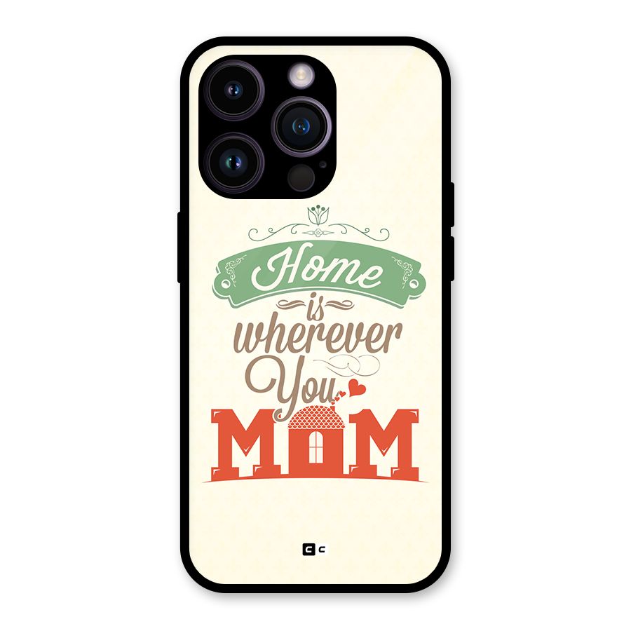True Home Glass Back Case for iPhone 14 Pro