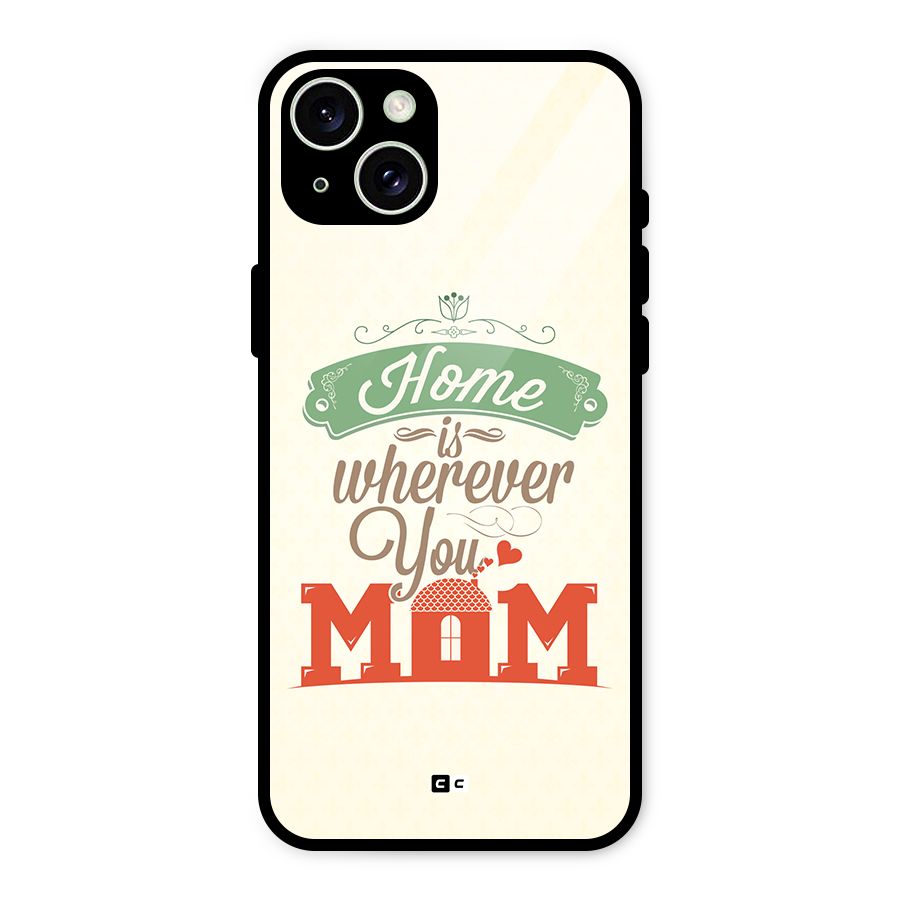 True Home Glass Back Case for iPhone 15 Plus