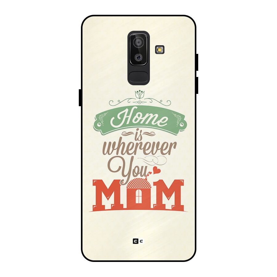 True Home Metal Back Case for Galaxy J8