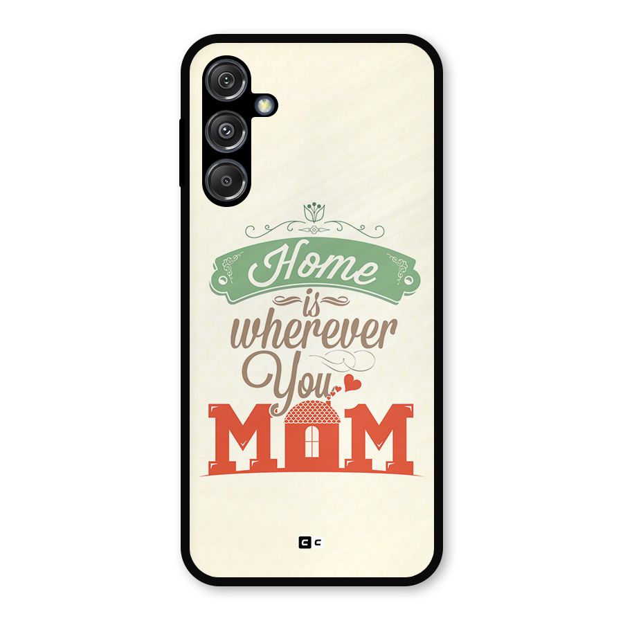 True Home Metal Back Case for Galaxy M34 5G