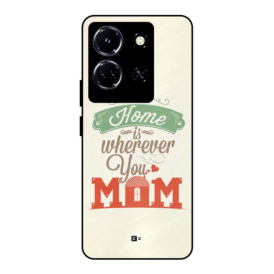 True Home Metal Back Case for Infinix Note 30 5G
