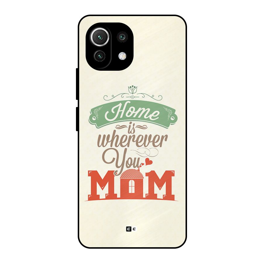 True Home Metal Back Case for Mi 11 Lite