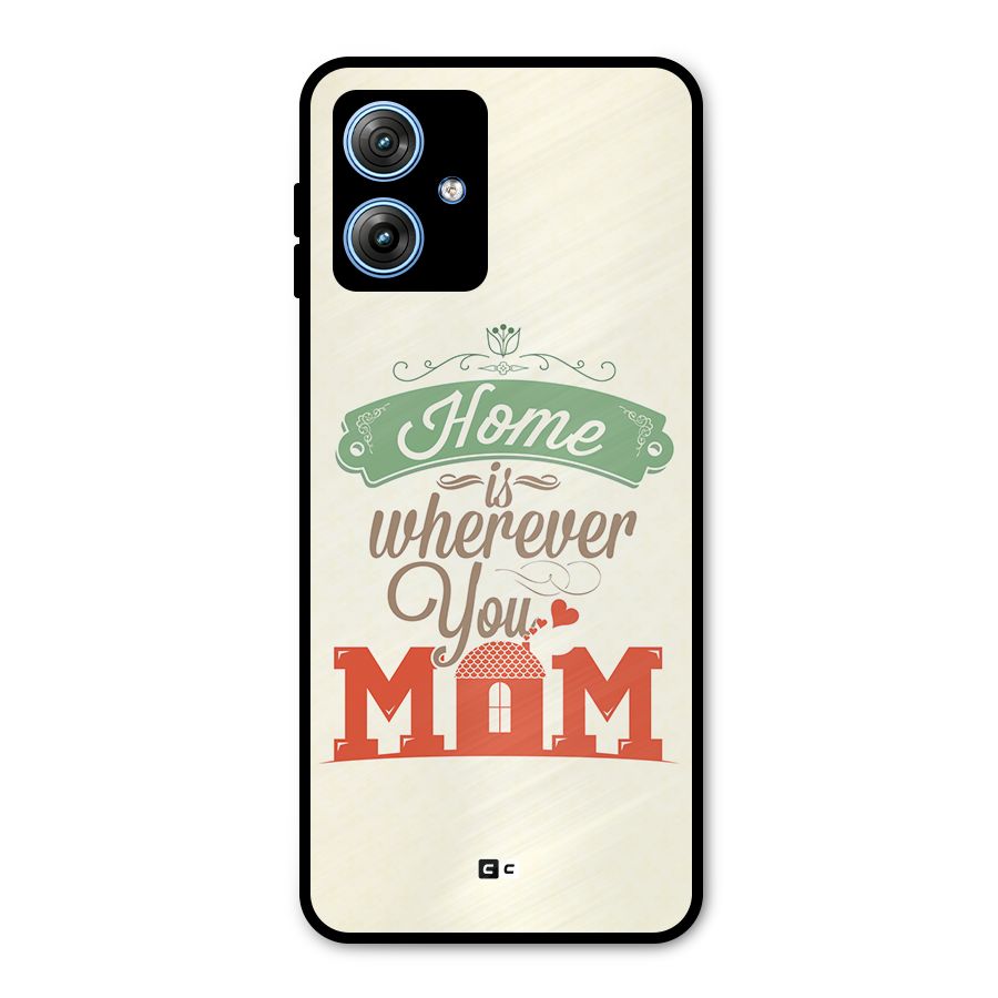 True Home Metal Back Case for Moto G54