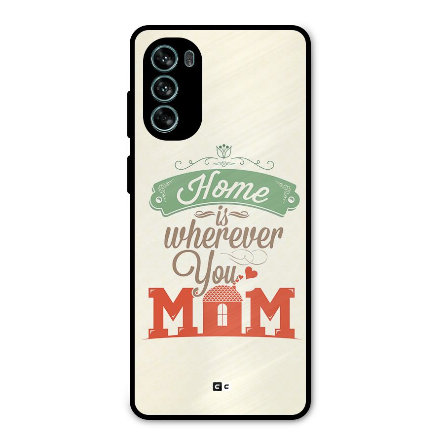 True Home Metal Back Case for Moto G62