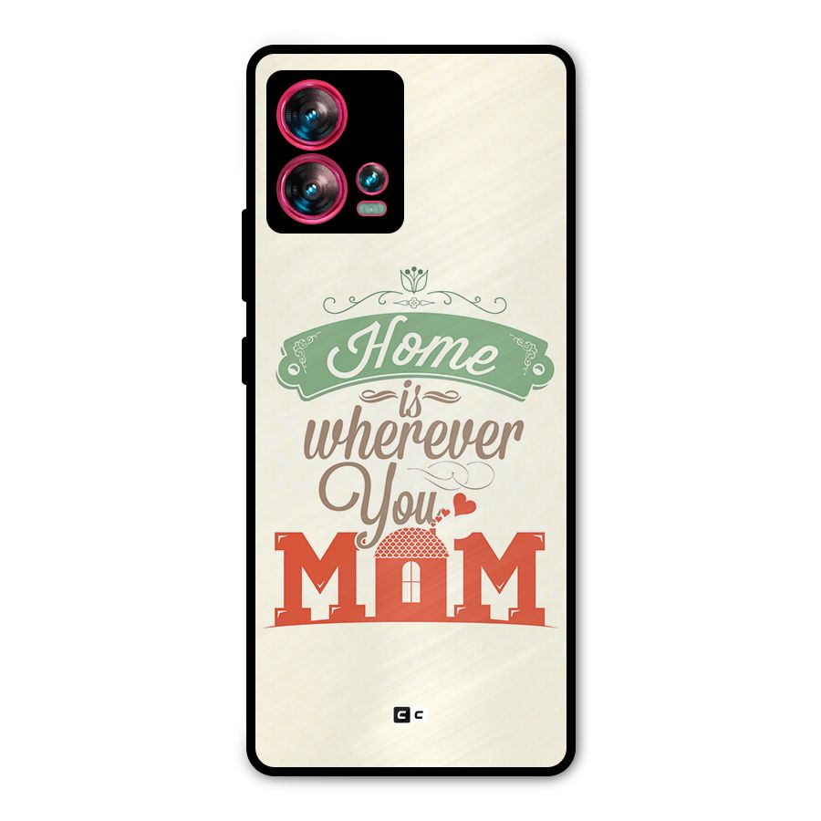 True Home Metal Back Case for Motorola Edge 30 Fusion