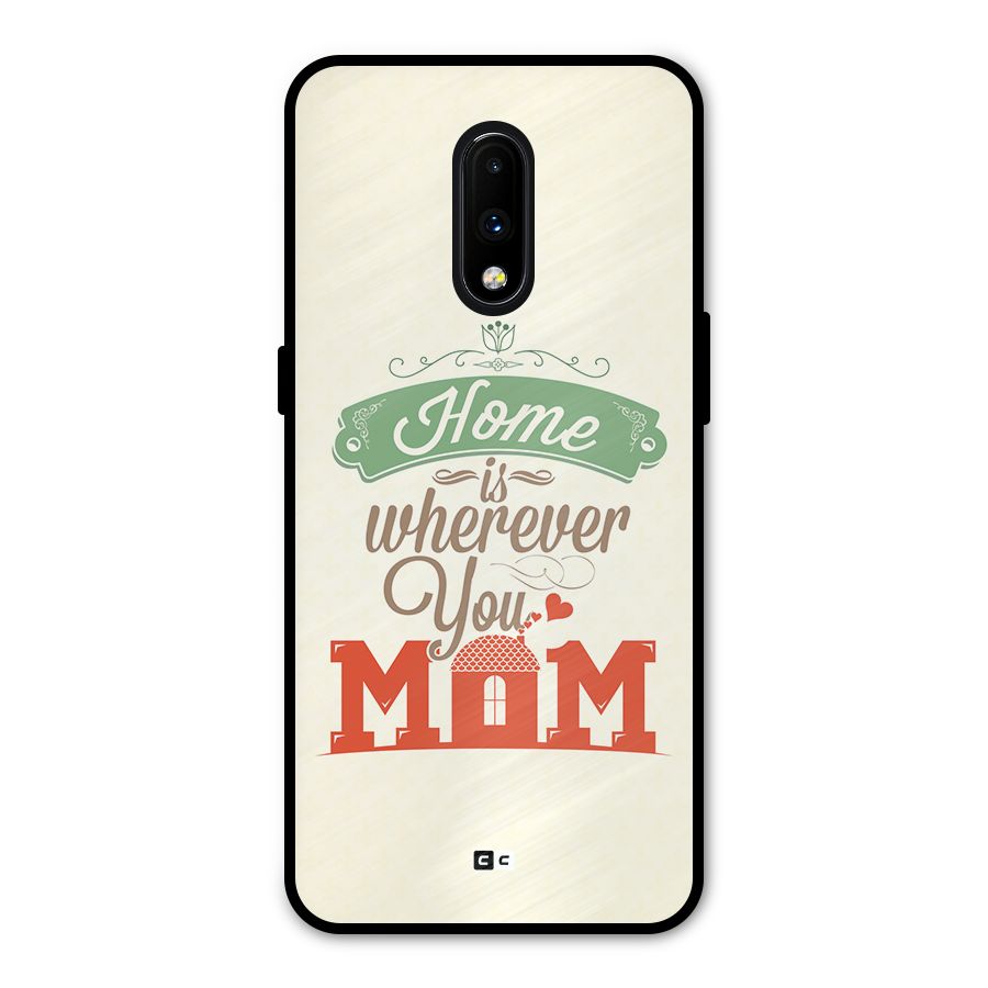 True Home Metal Back Case for OnePlus 7