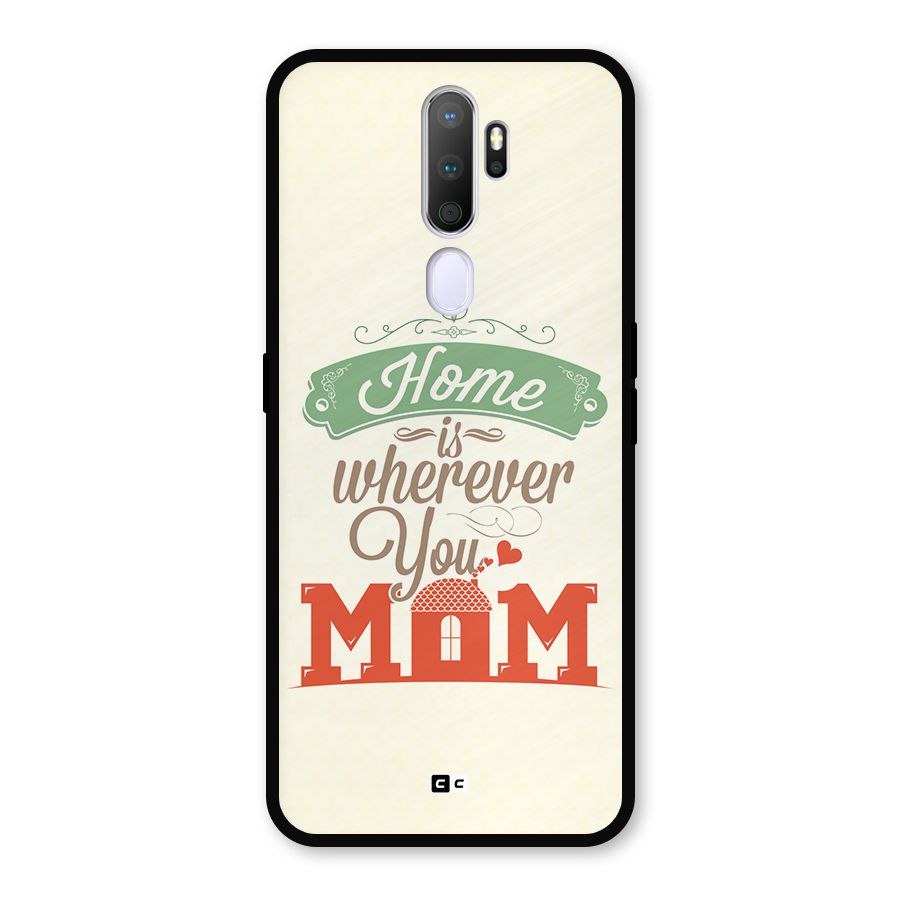 True Home Metal Back Case for Oppo A9 (2020)