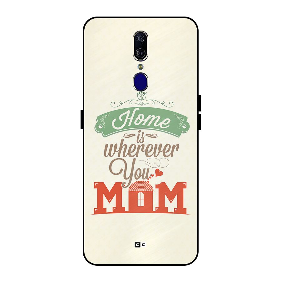 True Home Metal Back Case for Oppo F11