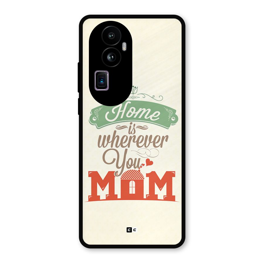 True Home Metal Back Case for Oppo Reno10 Pro Plus