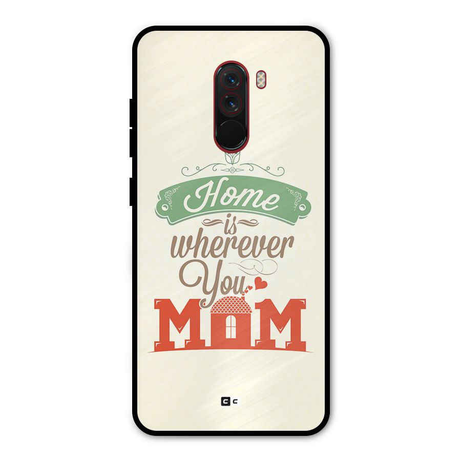 True Home Metal Back Case for Poco F1