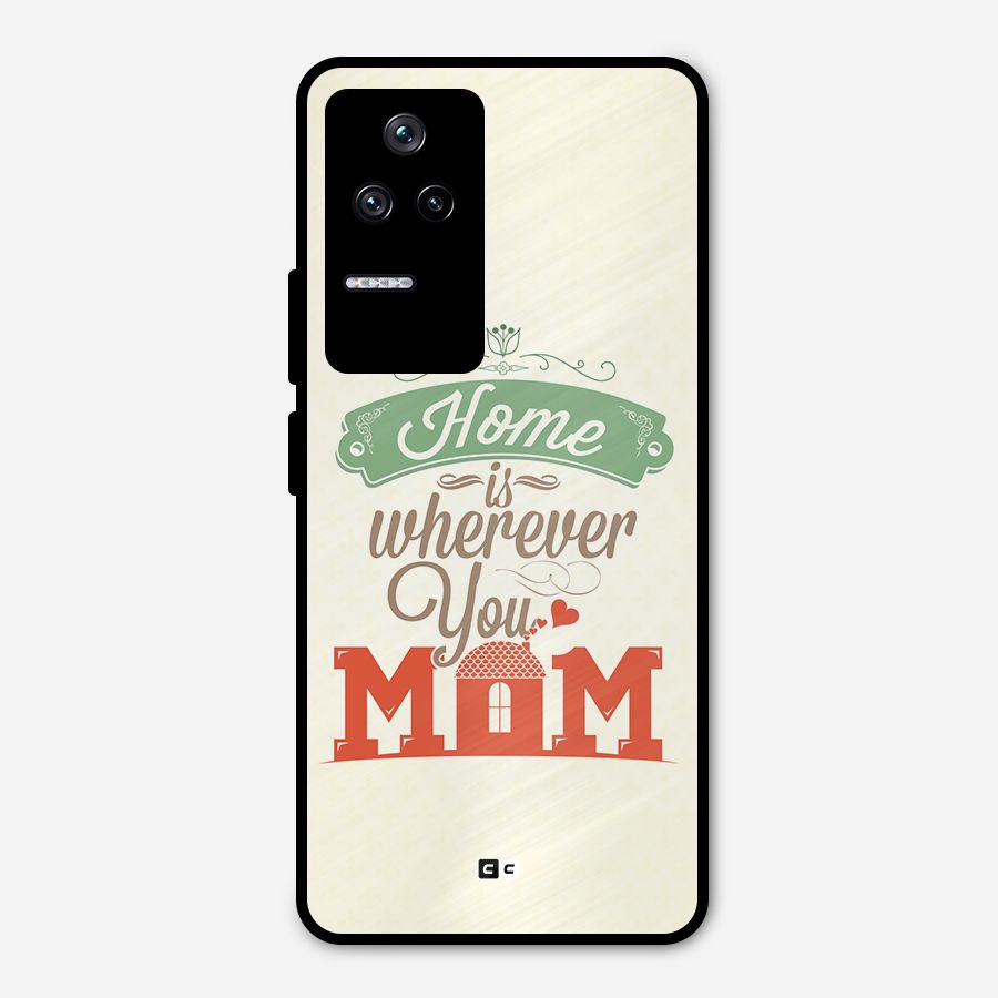 True Home Metal Back Case for Poco F4 5G