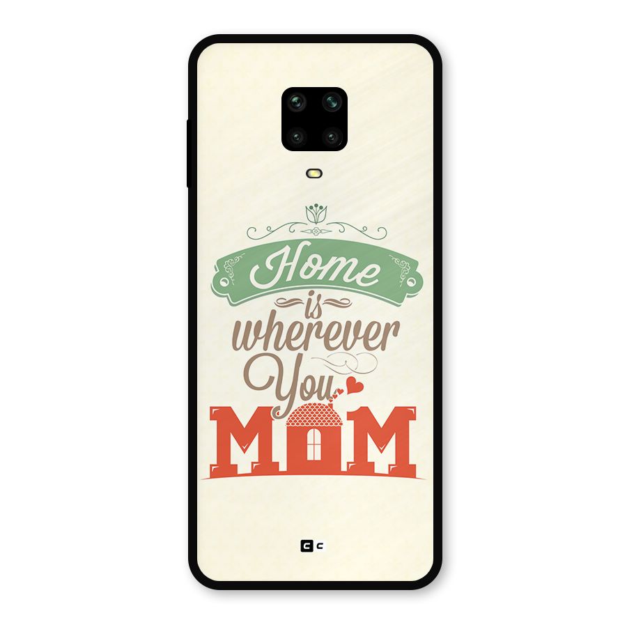 True Home Metal Back Case for Poco M2 Pro