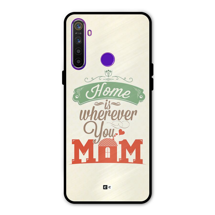 True Home Metal Back Case for Realme 5