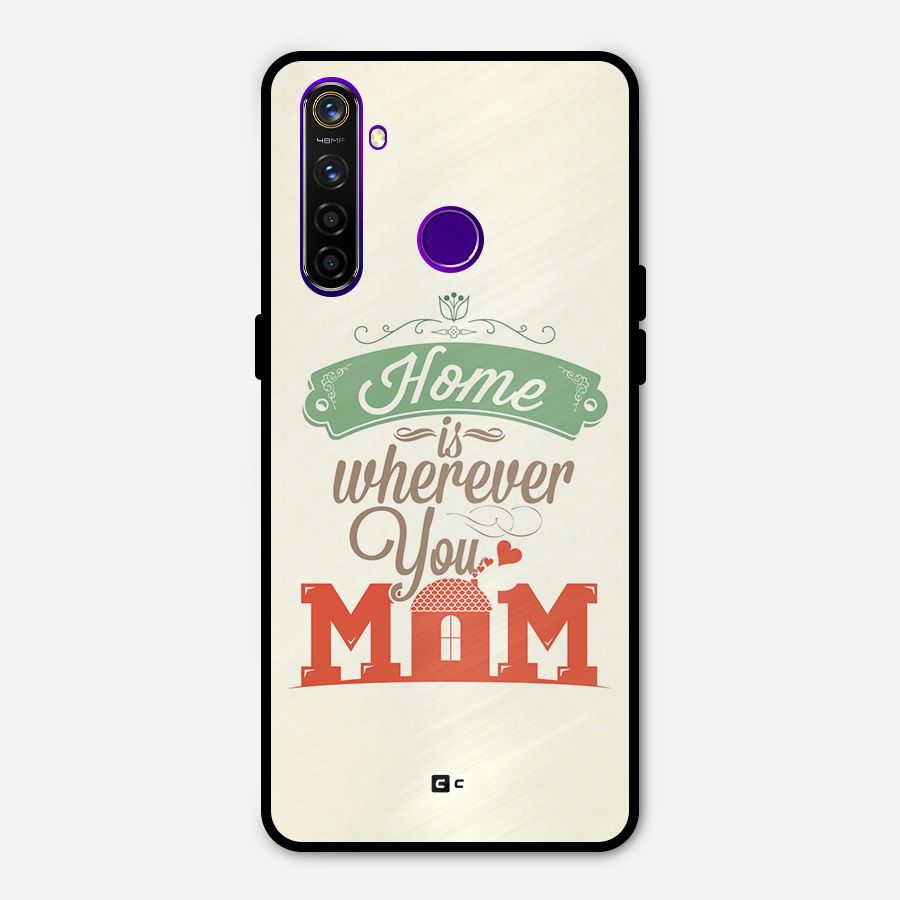 True Home Metal Back Case for Realme 5 Pro