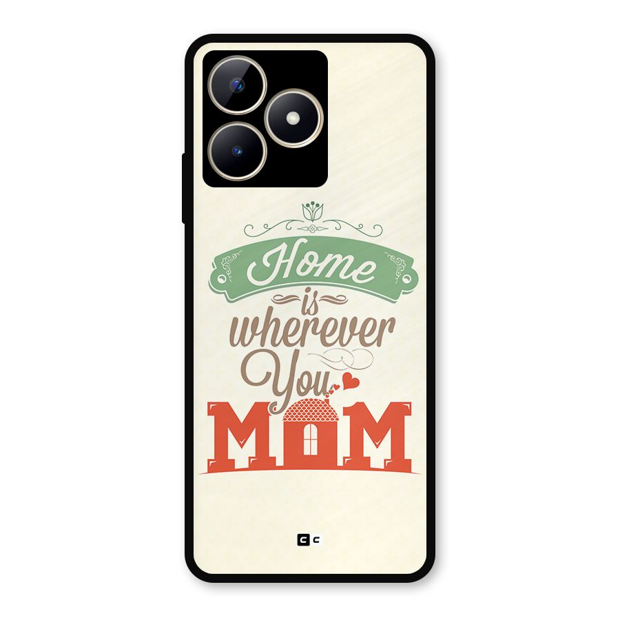 True Home Metal Back Case for Realme C53