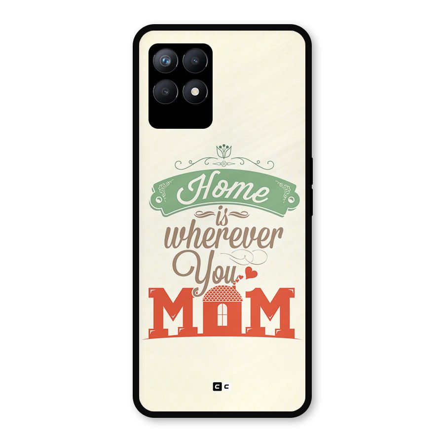 True Home Metal Back Case for Realme Narzo 50