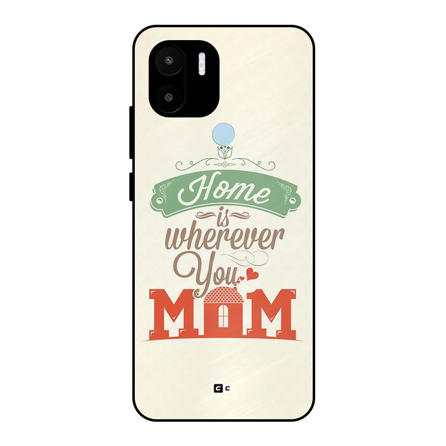 True Home Metal Back Case for Redmi A2 Plus