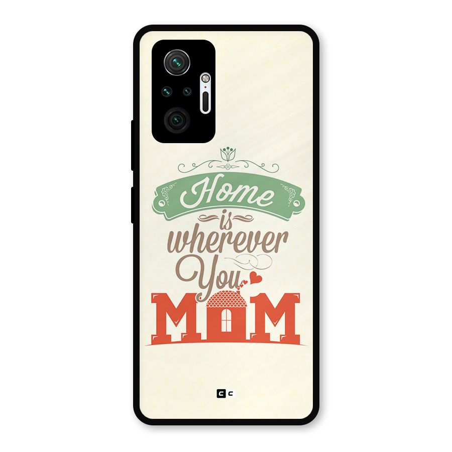 True Home Metal Back Case for Redmi Note 10 Pro