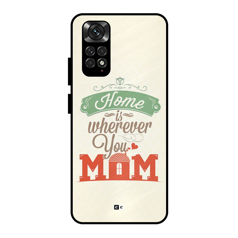 True Home Metal Back Case for Redmi Note 11 Pro
