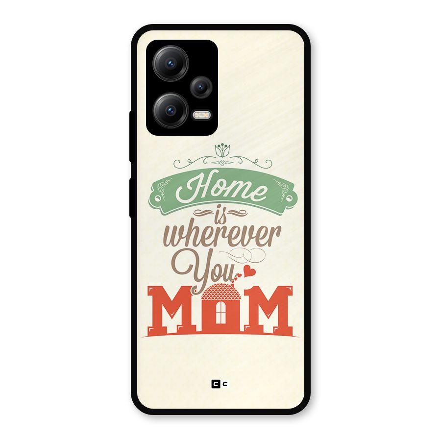 True Home Metal Back Case for Redmi Note 12 5G