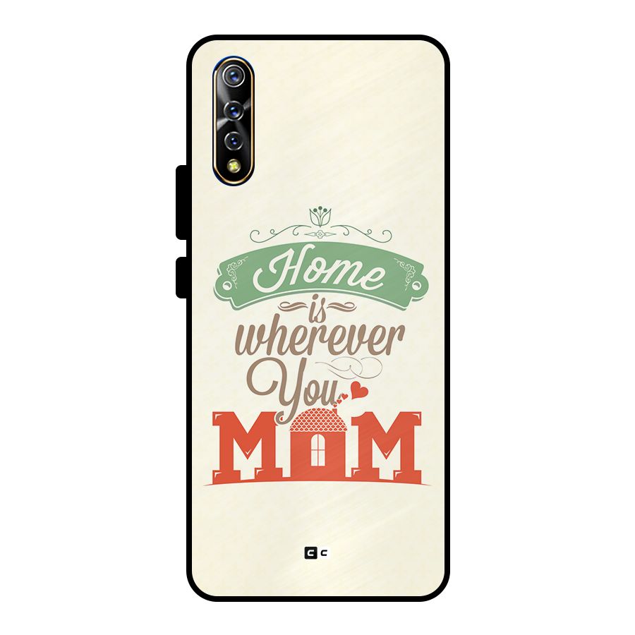True Home Metal Back Case for Vivo S1