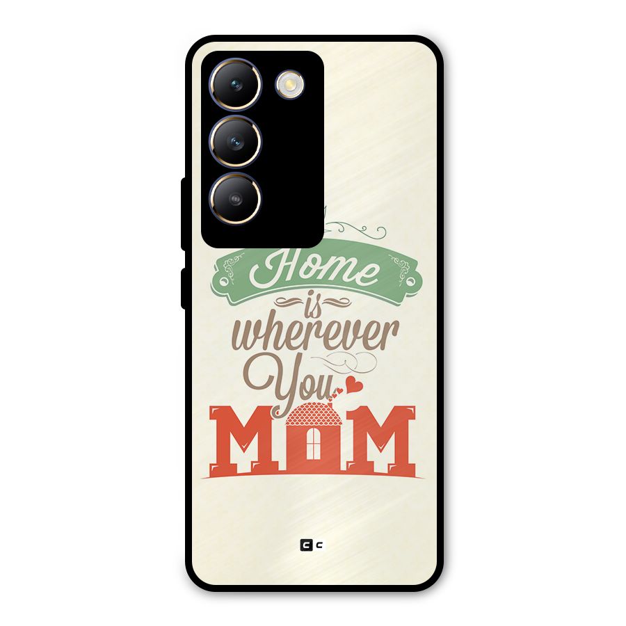 True Home Metal Back Case for Vivo T3 5G